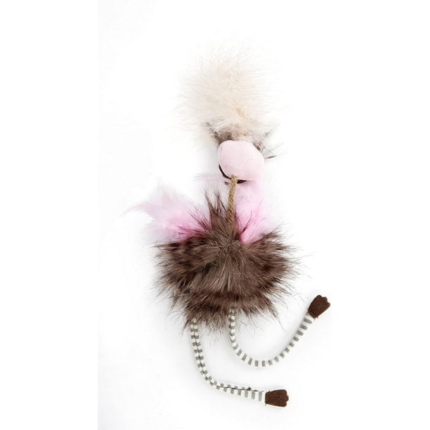  Loony Legs, Fluffy Cat Toy, Filled with Catnip and Silver Vine, Pure,  Potent, With Feathers and Dangly Legs