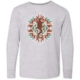 thumbnail image 3 of Inktastic Southwestern Native Pattern Lizard Long Sleeve Youth T-Shirt, 3 of 5