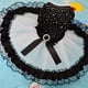 thumbnail image 3 of Ropa para perros, falda para perros, falda de princesa para mascotas, ropa para cachorros, ropa para perros pequeños, ropa de verano para perros, negro, talla S, 3 of 5