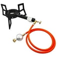 thumbnail image 1 of 8000W Cast Iron Camping Stove Portable Gas Stove Outdoor Propane, 1 of 7