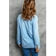 thumbnail image 1 of ABPHQTO Camisa Básica Mujer Azul Cielo Textura Color Sólido, 1 of 5