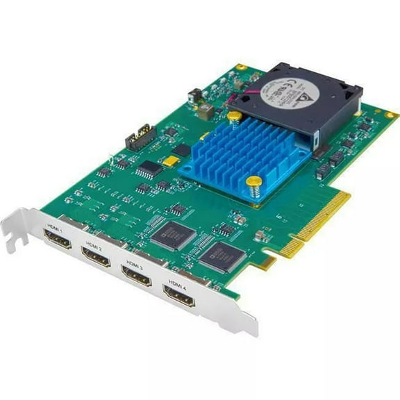 AJA KONA-HDMI4R-R0 4-Channel 1x PCIe 2.0 HDMI Capture Card