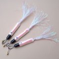 thumbnail image 4 of Cat Wand Replacement Toy Head Wool Tassel Feather Teaser Attachment Interactive Cat Stick Toy Replacement Head Engaging Hunting Training Toy Durable Safe Pet Play Accessory for Cats Fun, 4 of 9