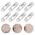 thumbnail image 1 of CATIEBYE 20pcs Silver Keyhole Hooks For Mirrors Iron Fasteners For DIY Homeowners, 1 of 7