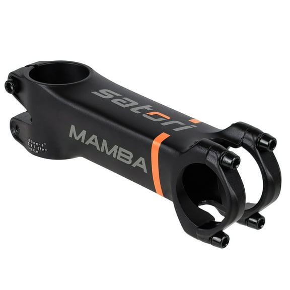 SATORI MAMBA 3D Forged Alloy Bike Handlebar Stem -7 Degree Angle 100mm x 31.8mm