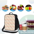 thumbnail image 4 of Naloa Retro Autum Mushrooms Lunch box Lunch bag for men women Large capacity Lunchbox Insulated Lunch bag Lunch box cooler, 4 of 7