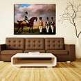 thumbnail image 3 of George Stubbs Paintings Sporting Art Print Soldiers Of The 10Th Dragoon Regiment Canvas Art Framed Wall Art, 3 of 7