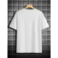 thumbnail image 2 of LOS ANGELES Creative Print Men's Casual T-Shirt, Summer Fashion Crew Neck Short Sleeve Top, Modern Streetwear Style For Men, Casual Sporty Tee, Comfy Tee, 2 of 6