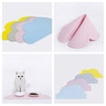 thumbnail image 3 of Happy & Polly Cloud Shaped Cat & Dog Silicone Food Mat Set,  Pink, 3 of 11