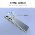 thumbnail image 3 of BAIANNAN Soft Silicone Clear Phone Case For Samsung A53 A13 A52 A12 A54 A23 A55 A52S S25 S24 S22 S21 S23 Ultra S20 FE Galaxy Note 20Ultra, 3 of 5