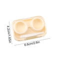 thumbnail image 3 of Inerposs Portable Contact Lens Case, Compact Storage Box for Travel, Lightweight and Leak Proof Lens Holder, Daily Use Contact Lenses Organizer, Effortless Cleaning and Modern Design, 3 of 6