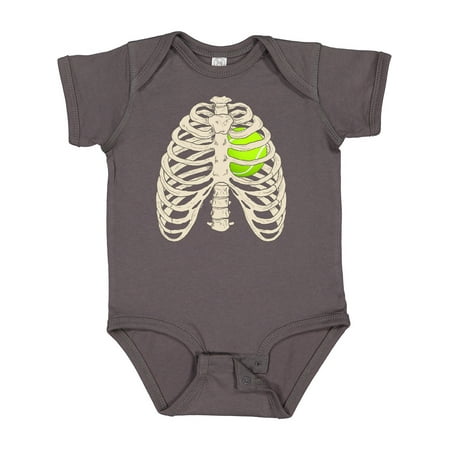 

Inktastic Tennis Heart Boys or Girls Baby Bodysuit