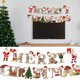 thumbnail image 1 of Banderines de Navidad Ganfancp Decoraciones Santa Claus 1 Juego, 1 of 6