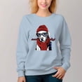 thumbnail image 2 of Women's  Crew Neck Pullover Cozy Clothes Autumn Winter-Cool Dog Print, 2 of 16