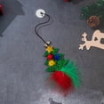 thumbnail image 1 of New Christmas Cat Toy Elastic Rope Cat Stick Christmas Snowman Cat Cute Wind Cat Pet Toy, 1 of 6