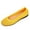 Yellow, variant on Tqyyweavej Women's Mesh Flats Slip On Closed Toe Dressy Mules Versatile Comfortable Breathable Ballet Shoes, Gifts for Women 36-43