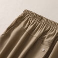 thumbnail image 4 of Awdenio Skirt for Women Plus Size Women Printed Cotton and Linen MIDI Style Skirt Drawstring Skirt, 4 of 9
