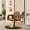 Brown, variant on Baasha Black and Gold Salon Chair, Hair Chair with Upgraded Comfortable Cushion, 360°Swivel Styling Chairs for Hair Stylist, Weight Capacity Up to 330 lbs