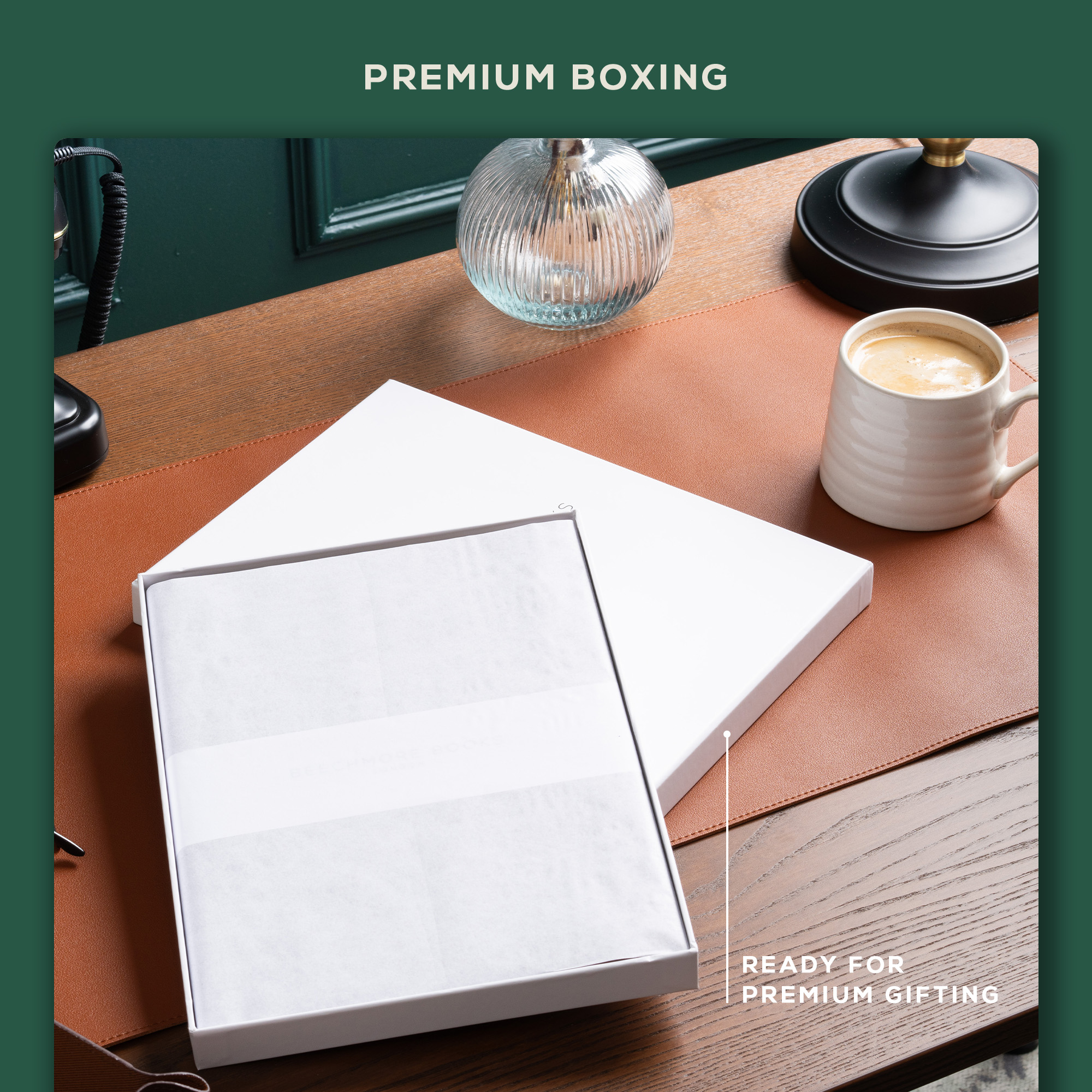 Beechmore Books A4 Leather-Bound Sketchbook, 156 Pages photo 4