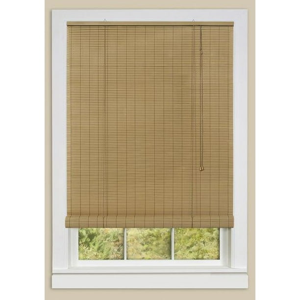 Two Tone Oval Rollup Window Blinds Shades Walmart Com Walmart Com