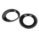 thumbnail image 2 of 2PCS Lamp Hood Primed Black Fog Light Lamp Trim Driving Light Cover for-BMW X3 E83 LCI 2007-2010, 2 of 5
