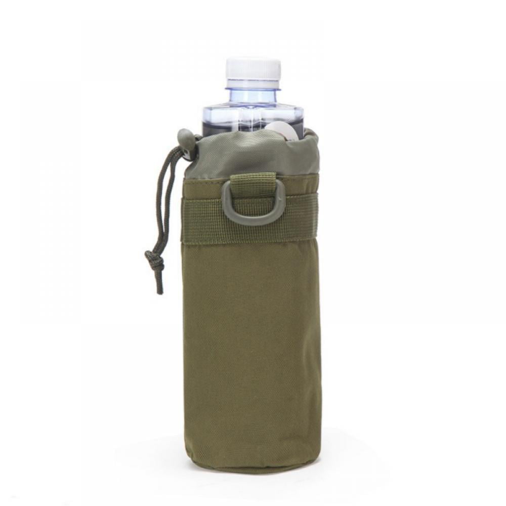 Practical Outdoor Tactical Water Bottle Holder Insulation Pouch Sport Hiking Bag 