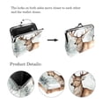 thumbnail image 3 of Elk Deer Stylish Coin Purse Made of 0.7 Microfiber Zinc Alloy Jaws, 4.3x4.7 in/11x12 Cm, Durable and Chic Way to Carry Your Essentials, 3 of 7