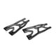 thumbnail image 4 of Brazo De Suspensión Inferior Delantero Trasero RC, Reemplazo De Combinación Precisa Accesorios De Automóvil RC Aleación De Aluminio 1 Par Realista Para X MAXX 1/5 RC Car, 4 of 8