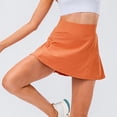 thumbnail image 4 of Fheaev Tennis Skirts For Women With Pockets High Waisted Pleated Yoga Skirt Athletic Skorts Sports Golf Fake Two-Piece Summer Running Activewear Lightweight Mini Skirt With Shorts, 4 of 6
