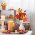 thumbnail image 5 of Mrzvby Fall Decoration and Home Decor,Autumns Thanksgiving Maple Leaf Cuttings Bunch Table Vase Cuttings Simulation Sun Silk Flower Pumpkin Decoration Autumns Flower Arrangement Ornaments, 5 of 6