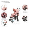 thumbnail image 2 of Carriola Reclinable, Plegable D’Bebé Aerostar - Rosa, 2 of 6