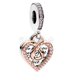 thumbnail image 1 of Pan Familia 925 Plata Mickey Love DIY Accesorios Colgante Con Cuentas Gao Jiahui  unisex, 1 of 2
