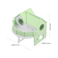 thumbnail image 2 of COMPUKAS Wooden Guinea Pig Hideout House for Decor Assorted Color and for Small Pets 7x5 Inches, 2 of 8