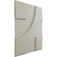 thumbnail image 2 of 19 5/8"W x 19 5/8"H Nestor EnduraWall Decorative 3D Wall Panel, UltraCover Satin Blossom White (Covers 2.67 Sq. Ft.), 2 of 6