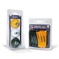 thumbnail image 1 of Pelotas de golf con el logotipo de los Green Bay Packers de la NFL (3 unidades) y tees de golf de regulación de 2-3/4" (50 unidades), multicolor, 1 of 1