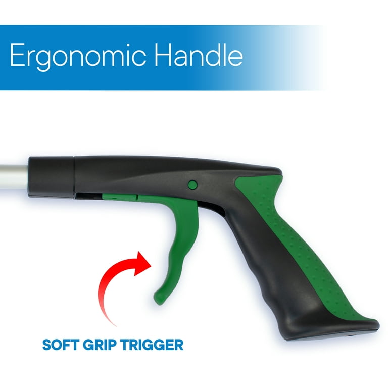 RMS 26 Soft-Grip Folding Grabber Reacher with Ergonomic Handle