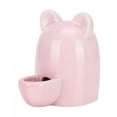 thumbnail image 3 of Bebedero de cerámica para mascotas de 250 ml, dispensador de agua silencioso para hámster, erizo y ardilla., 3 of 14