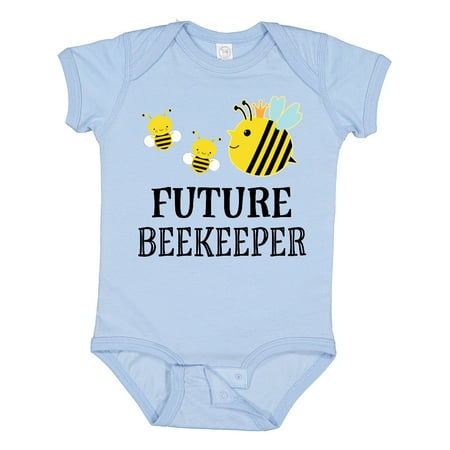 

Inktastic Future Beekeeper Honey Bee Boys or Girls Baby Bodysuit
