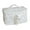 white, variant on Mornei Cute Makeup Bag Cosmetic Bag Portable Multipurpose Lightweight Make up Organizer pink