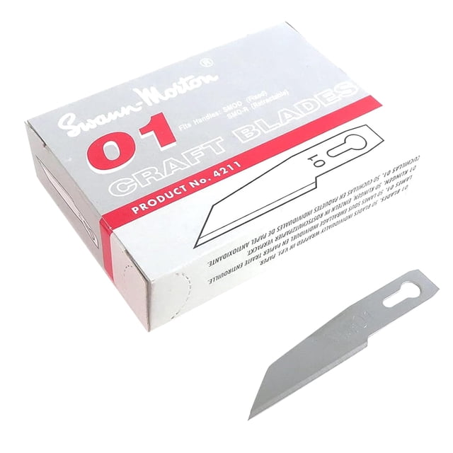 Cuchilla SWANN-MORTON 4211 de Acero al Carbono para Manualidades Paquete de 50