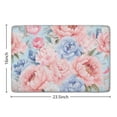 thumbnail image 5 of Pioneer Flower Floral Print Flannel Non Slip Door Rugs,Washable Door Mats Indoor,Decorative Door Mats,Dirt-Resistant and Absorbent Doormat for Entrance,Bedroom,Kitchen,Bathroom,23.5"x16", 5 of 5