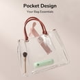 thumbnail image 4 of JISULIFE Portable Mini Fan, Rechargeable Handheld Fan, 19Hrs Runtime with Flashlight & Power Bank, 3 IN 1 Foldable Pocket Fan for Travel, Office, Gift for Women -Green, 4 of 9