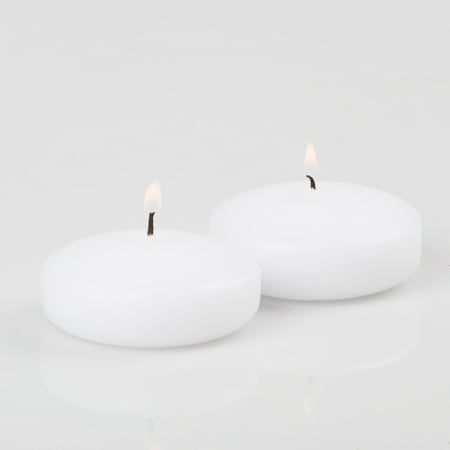 richland floating candles 3 white set of 24 walmart com walmart com