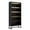 Black, variant on 67.56" HSUNNS Tall Bookshelf with LED Light Strip, 5-Tier Display & Storage Bookcase, Free-Standing Library Bookshelf Etagere Shelving Unit for Home Office, Bedroom, Black