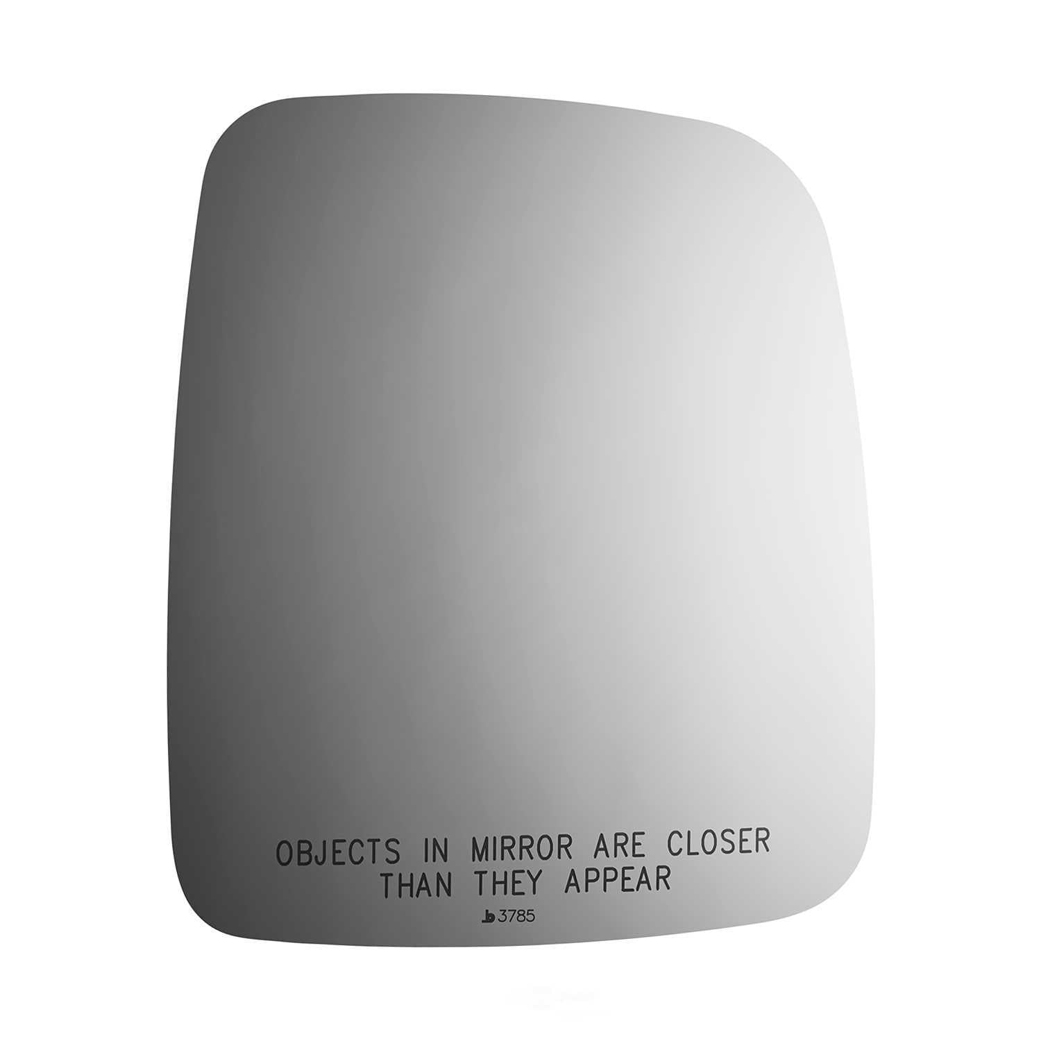 Burco Side View Mirror Replacement Glass - Clear Glass - 3785