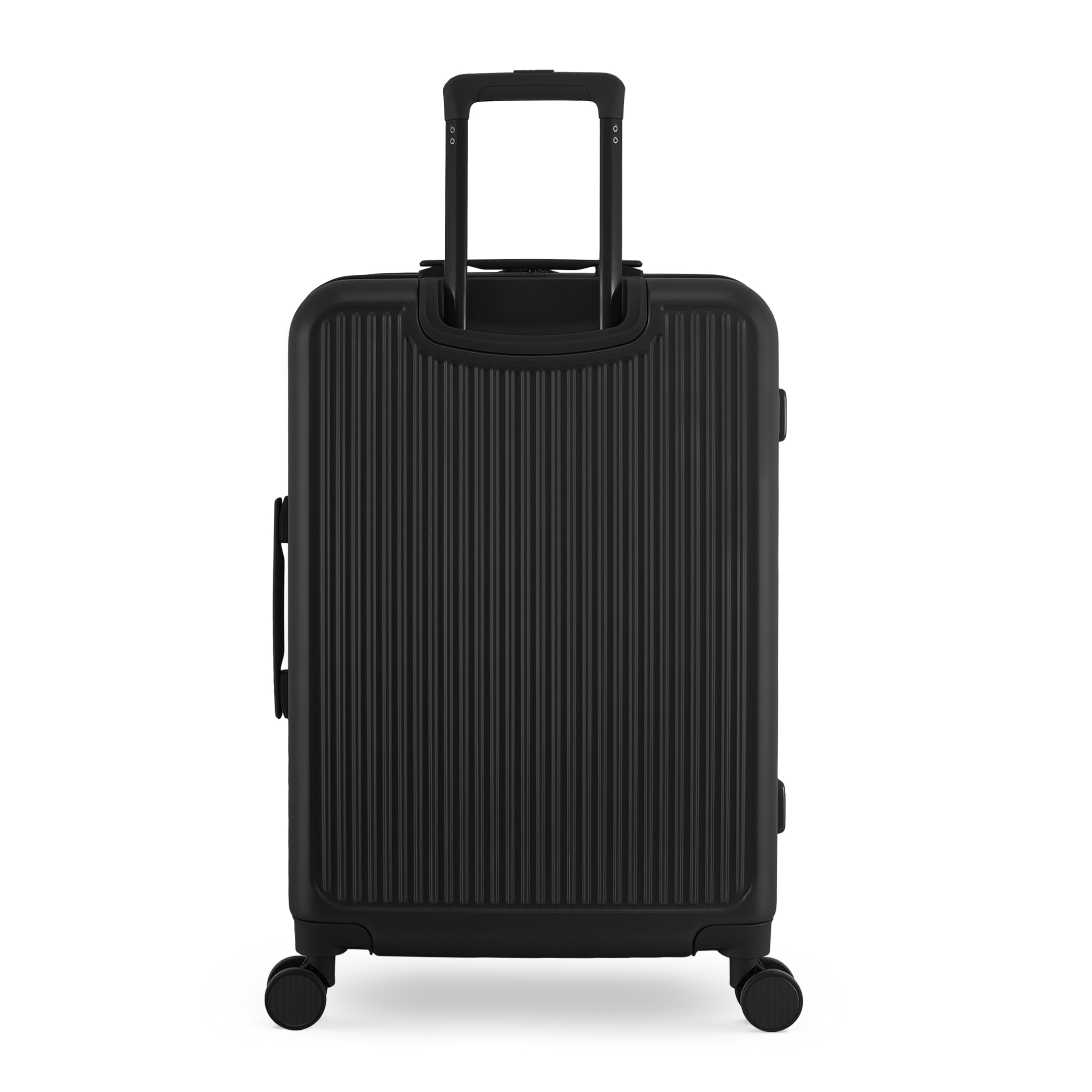iFLY Hardside Roam 24" Medium Checked Luggage, Black