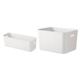 thumbnail image 1 of Caja de almacenamiento para el hogar Sunnimix 2 Piezas S XL organizador de polipropileno, 1 of 8