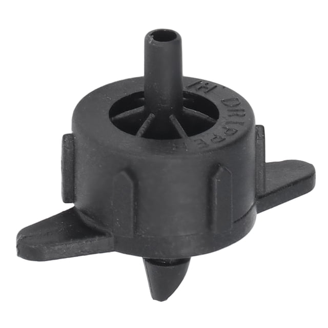 Drip Emitter, Irrigation Drippers 0.7 To 3.5Bar PP Material For Large Terrain 4L Black