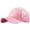 Pink, variant on Women's Glitter Trucker Hat, Ponytail Mesh Back Baseball Cap for Casual Wear,Beige,One Size