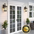 thumbnail image 6 of VIANIS Dusk to Dawn Outdoor Wall Lights for House, Black 100% Aluminum Outdoor Porch Light Fixture, Waterproof Exterior Houses Door Lights, Anti-Rust Outdoor Coach Light for Garage, 6 of 10